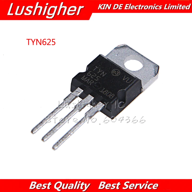 10PCS TYN625RG TO220 TYN625 TO-220 SCRs 25 Amp 600 Volt Original New