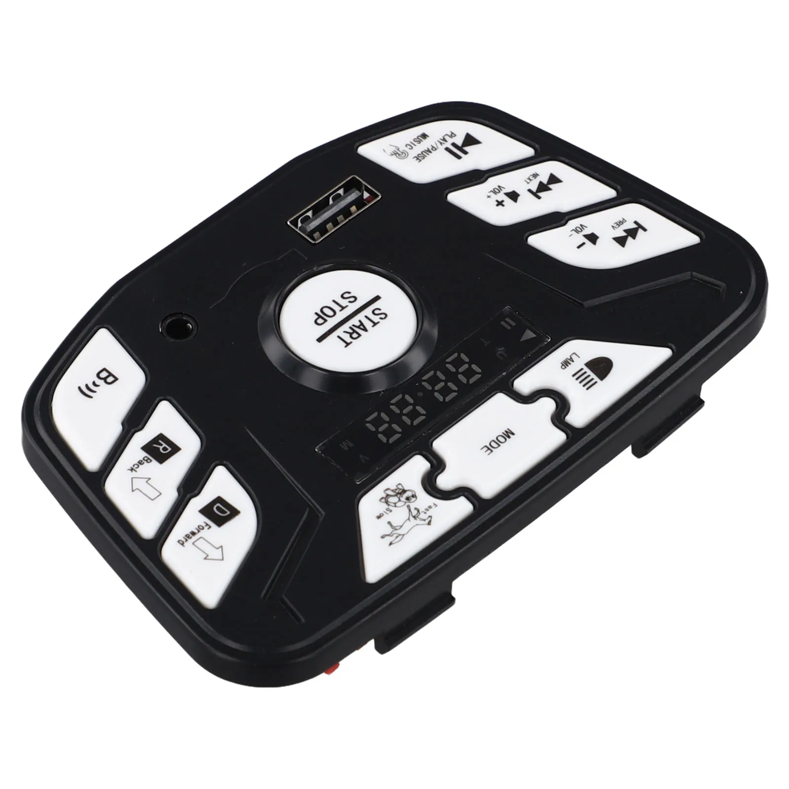 Multi Function JR1927M Z 12V Central Control Switch for Electric Cars with Adjustable and Music Player Multi Function