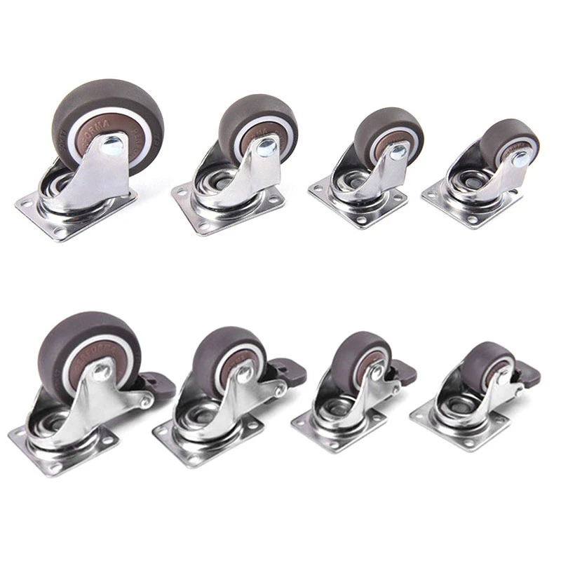 Heavy Office Chair Caster Wheels, Rolo para Platform Trolley Chair, Big Deal, 4 pcs