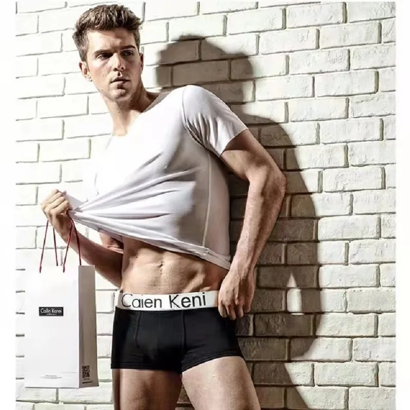 2024 neue 10 teile/los Herren Unterwäsche Herren sexy Under pante Modal Herren Boxershorts männlich bequem under pantes heißen Verkauf