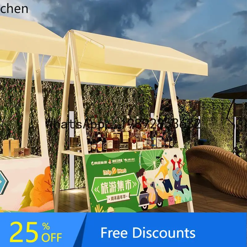 

BB Market Mobile Stall Rack for Scenic Area Tourism Sales and Outdoor Display Activities