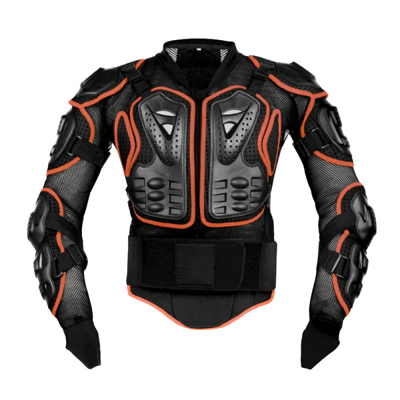 Toepasselijke motorfiets anti-pantser beschermende uitrusting fietskleding pantser buitensporten motorfiets knie- en elleboogbeschermer borstbescherming
