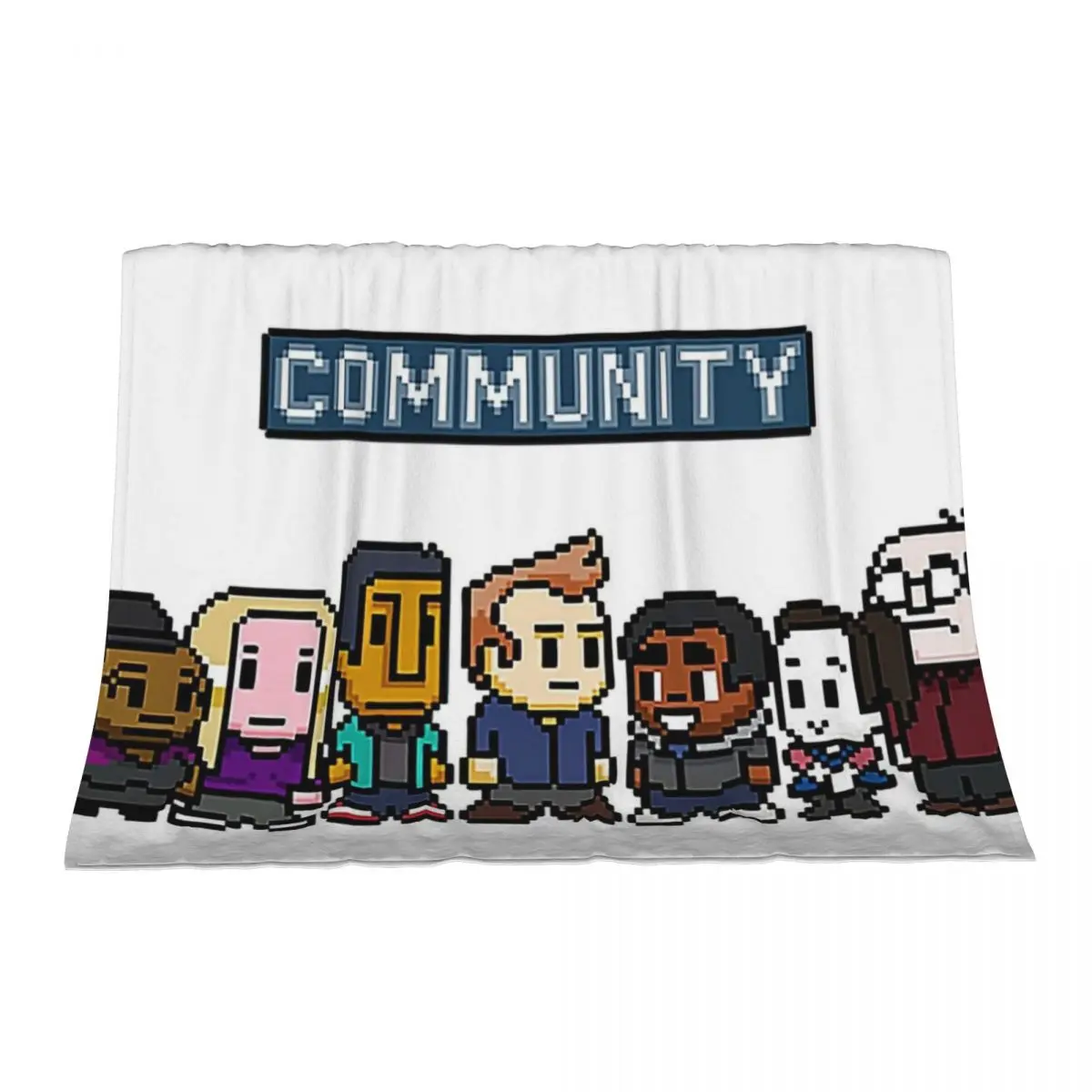 

The Pixel Community Throw Blanket Luxury Thicken Plaid Luxury St warm for winter Blankets