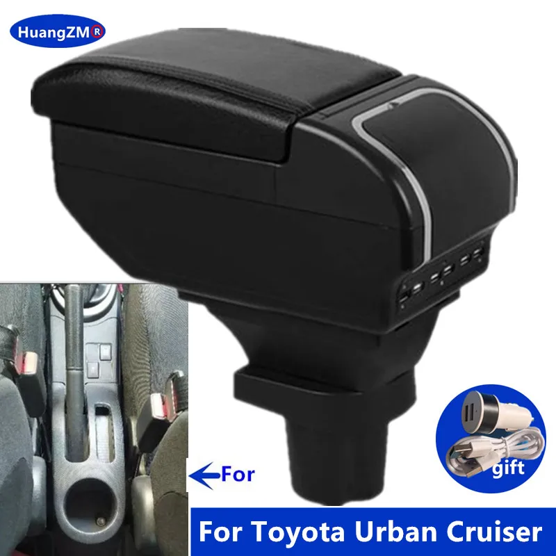 Für Toyota Urban Cruiser Armlehnen box für Toyota ist Armlehnen box Center Aufbewahrung sbox Interieur dedizierte Nachrüstung Autozubehör