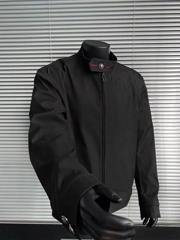 

Hypeyourself новый китайский Sle ort с мягкой подкладкой Thorn Jaet для мужчин весна осень американский воротник-стойка бейсбол orm