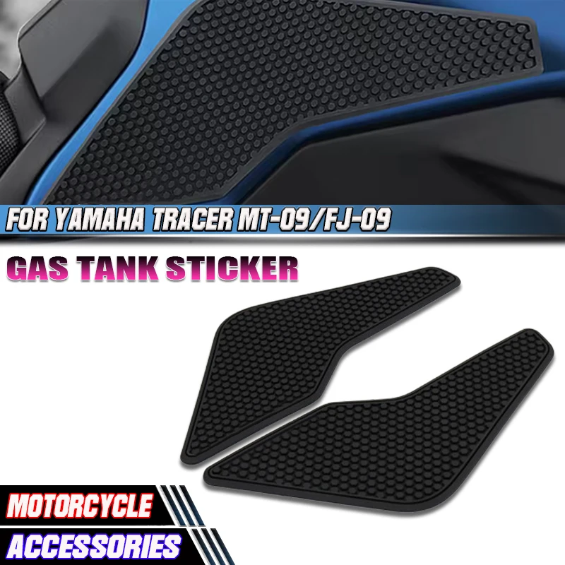 

New Motorcycle Anti slip Fuel Tank Pad Side Gas Knee Grip Traction Pads For Yamaha MT09 MT 09 FJ09 TRACER Tracer 900 2015 - 2019