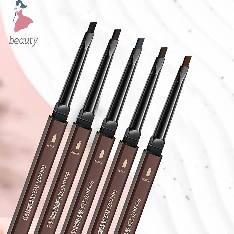 Double Head Eyebrow Pencil Long Lasting Waterproof 5 Colors Eyebrow Pen Tint Mascara Enhance Cosmetics Beauty Women Makeup