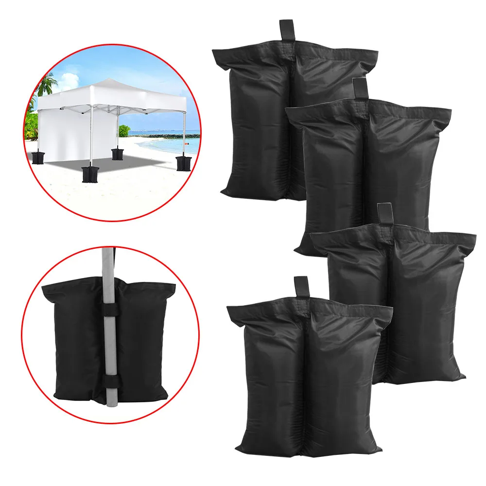 1Pcs/4Pcs Camping Equipment Outdoor Accessories Garden Gazebo Foot Leg Feet Weights Sand Bag Marquee Waterproof Tent