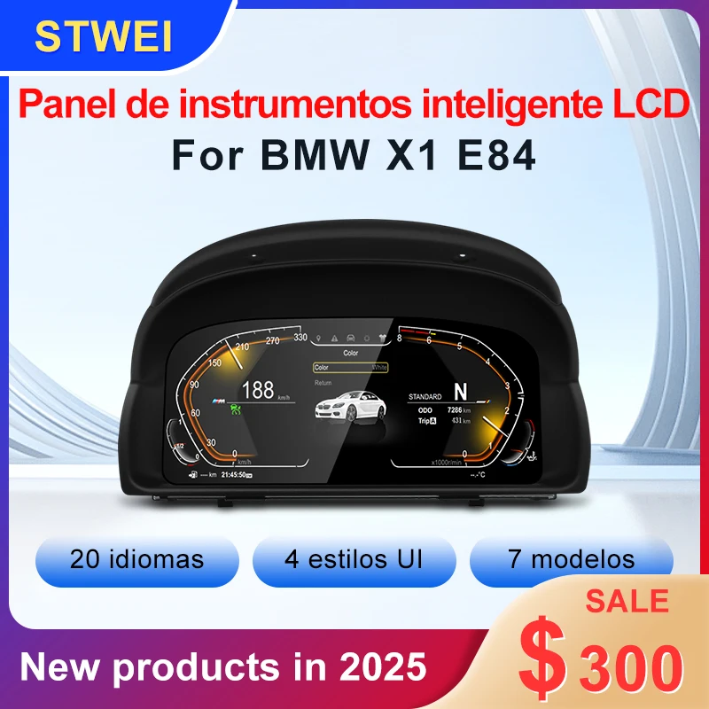 STWEI 11 pulgadas nuevo producto precio Facroy Digital LCD salpicadero de coche para BMW X1 E84 2013 2010 2012 Panel de grupo de instrumentos Cabina