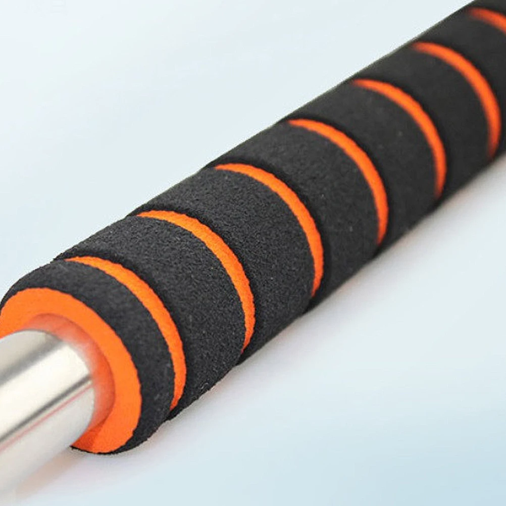 

1.6 Meters Telescopic Guide Flagpole Stainless Steel Windproof Outdoor Teaching Travel Rod Sponge Handle Stable Carry