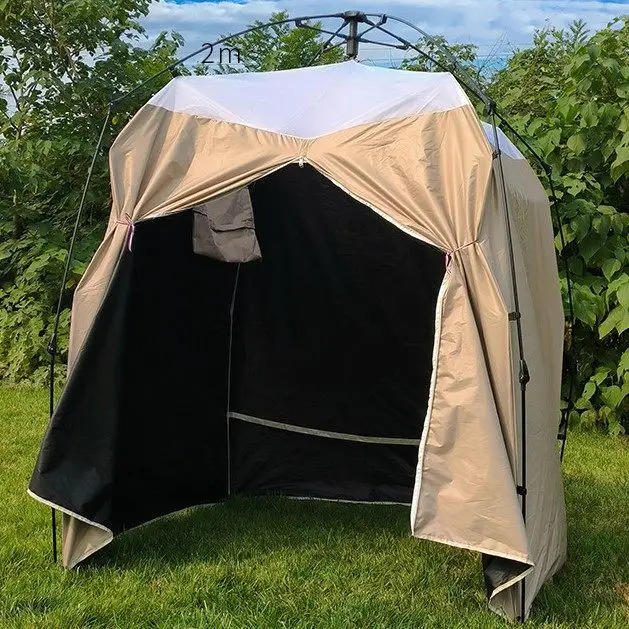 Outdoor bathing tent portable camping mobile toilet bathroom changing outdoor emergency shower tent waterproof