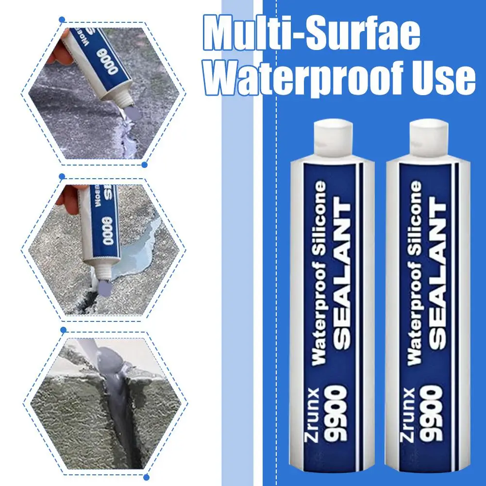 9900 Sealant Waterproof 9900 Bonding Sealant UV-Resistant Adhesive for Driveway Marine Window Industry Roof RV Bathroom Concrete