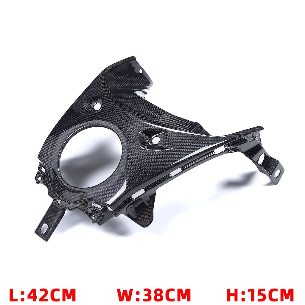 Voor Yamaha MT07 FZ07 2021-2024 Gemodificeerde Motorfiets Koolstofvezel Koplamp Cover Spatbord Brandstoftank Kuip Accessoires Zijpanelen - afbeelding 1