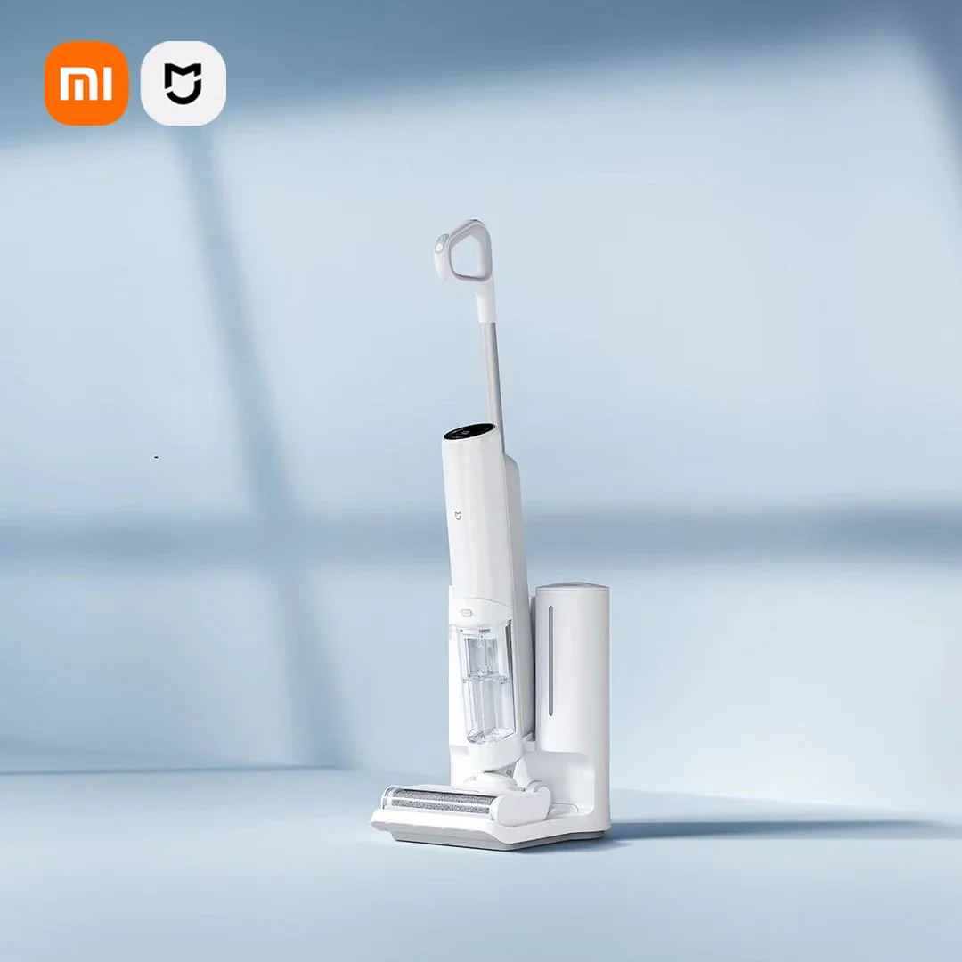 

XIAOMI MIJIA Wireless High Temperature Floor Washer Smart Vacuum Cleaner Auto Self Cleaning Base Home Dry Wet Floor Scrubber