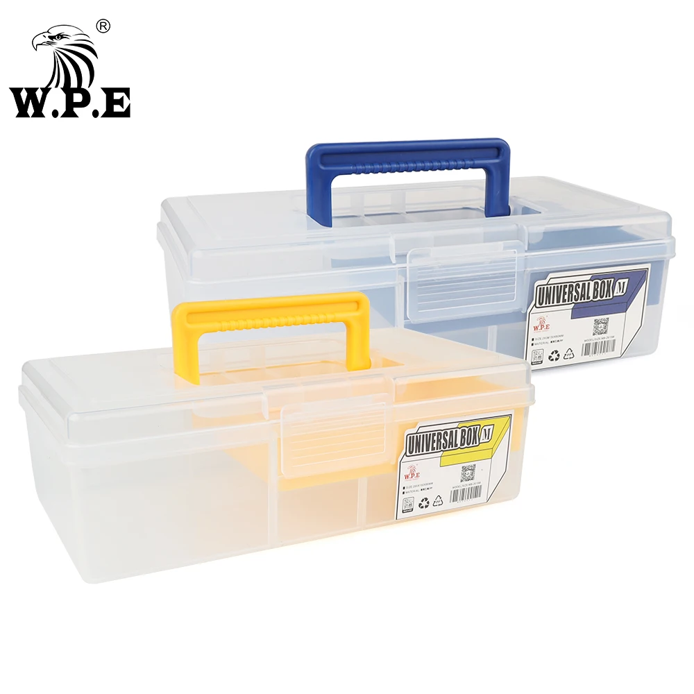 W.P.EFishing Box Bait Lure Hook Boxes Combination PP Material 3 models Fishing Accessories storage High Strength Fishing Tackle