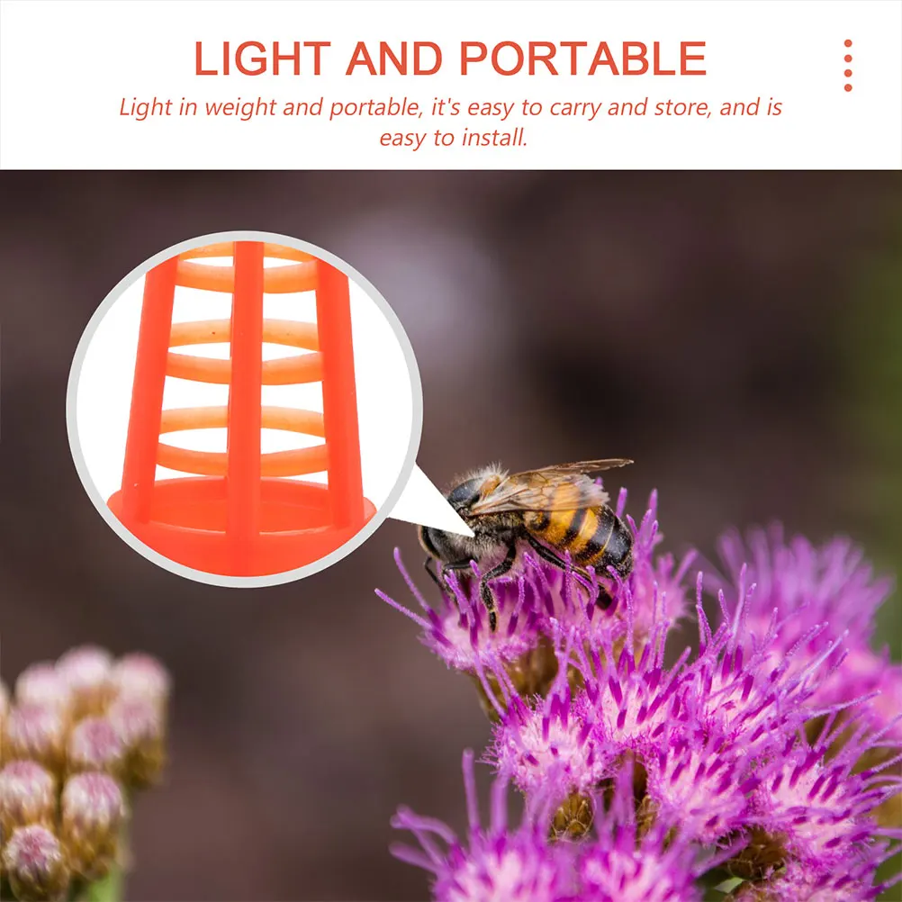 

60 Pcs Anti- Cover Durable Plastic Cage Beekeeping Tools Cell Protectors Rearing Accessories Apiculture