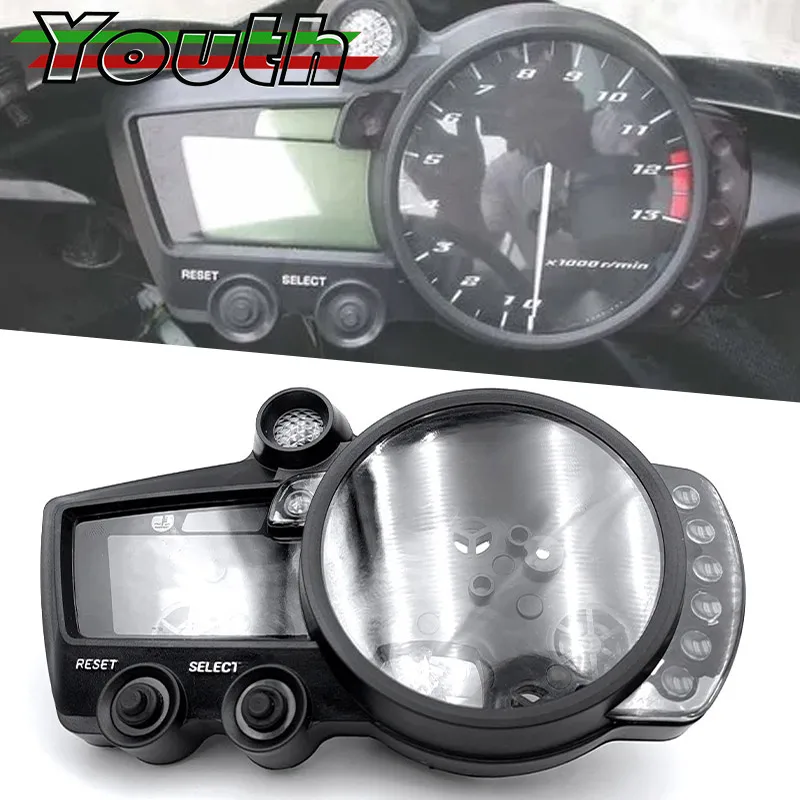For Yamaha YZF R1 2002 2003 R6 2003 2004 2005 R6S 2008 2009 Speedometer Instrument Case Gauge Odometer Tachometer Housing Cover