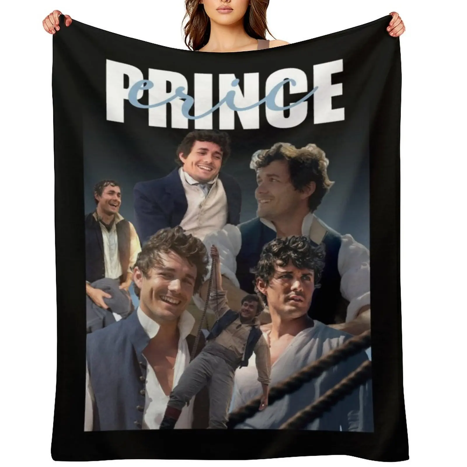 

Prince Eric Layover Throw Blanket Luxury Throw Soft Plaid Bed Beach Blankets