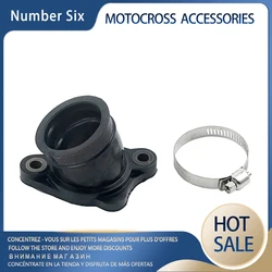 Universal Motorcycle Carburetor Intake Manifold Rubber Interface Adapter for PWK32 34 Motorcycle Accessories