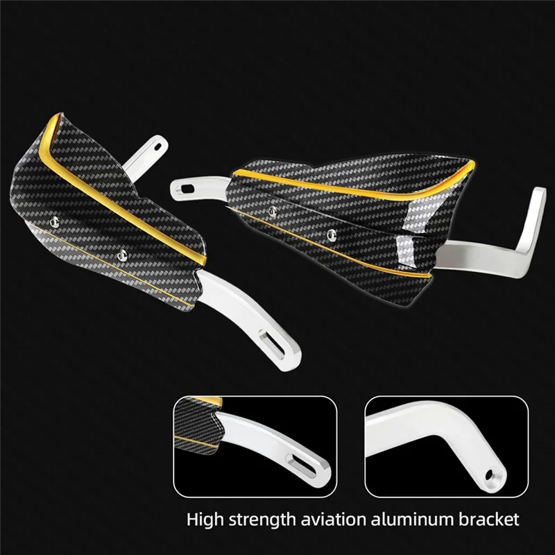 Carbon Fiber Universal Motorcycle Handguards 7/8In&1 1/8In Handguards For Electric Dirt Pit Bike ATV Quad Accessories-A67F