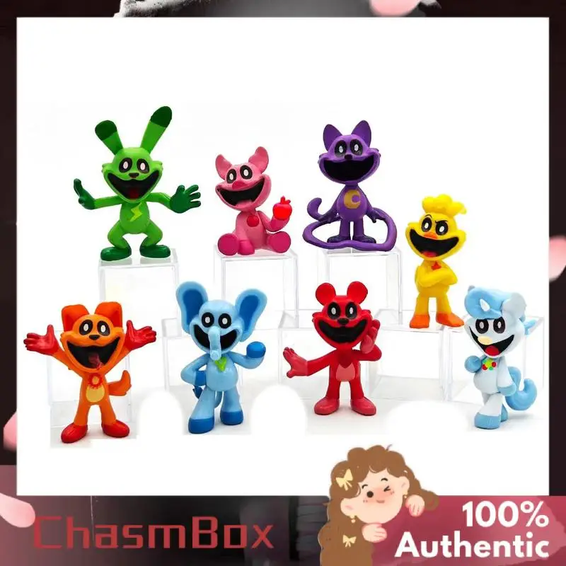 Nieuwe Terror Glimlach Dier Bobblehead Speelgoed Collectible Figuur Kindercadeau Desktop Decoratie Anime Cosplay Accessoires