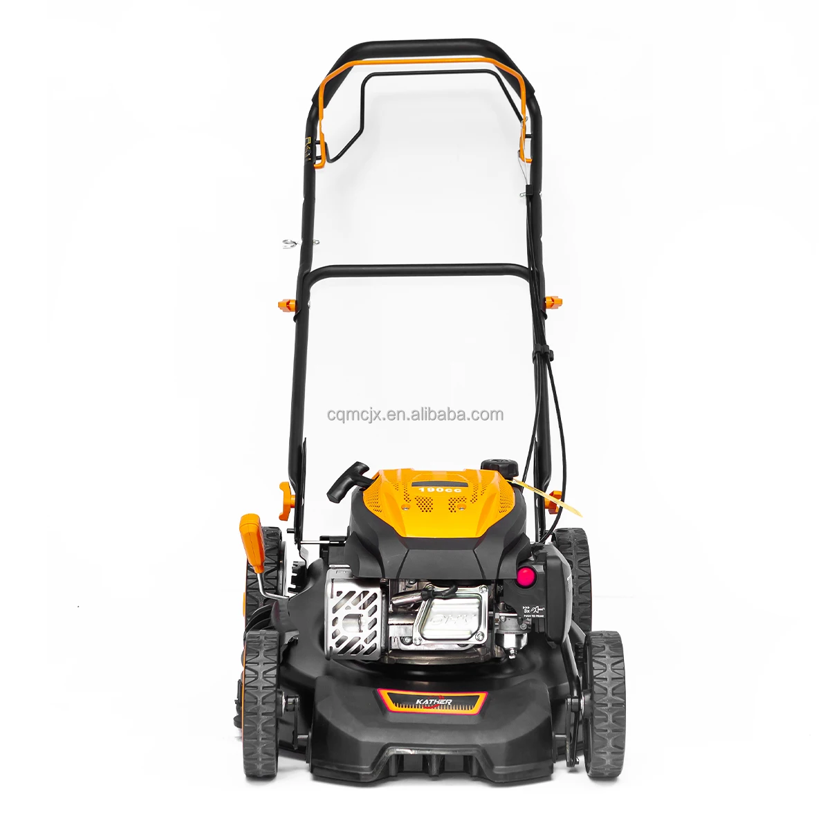 16 18 21 Inch 190cc  Grass Cutting Machine Zero Turn Lawn Mower Hand Push Self Propelled Grass Mowing With 65L Grass Box