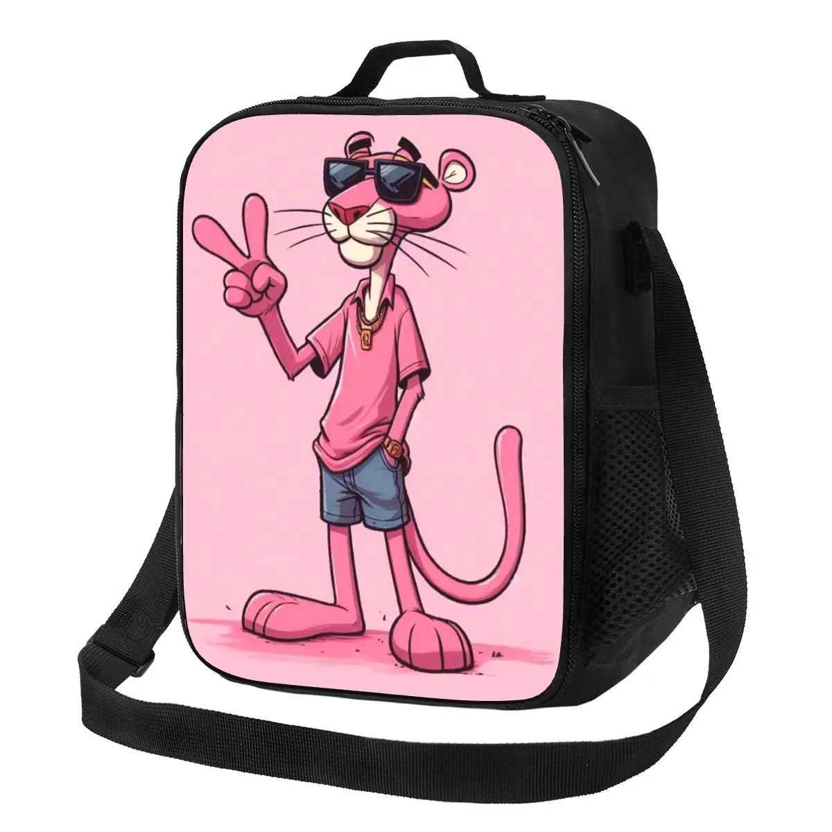 

Custom P-Panthers Victory Insulated Lunch Bag for Work School Waterproof Thermal Cooler Bento Box Women Men