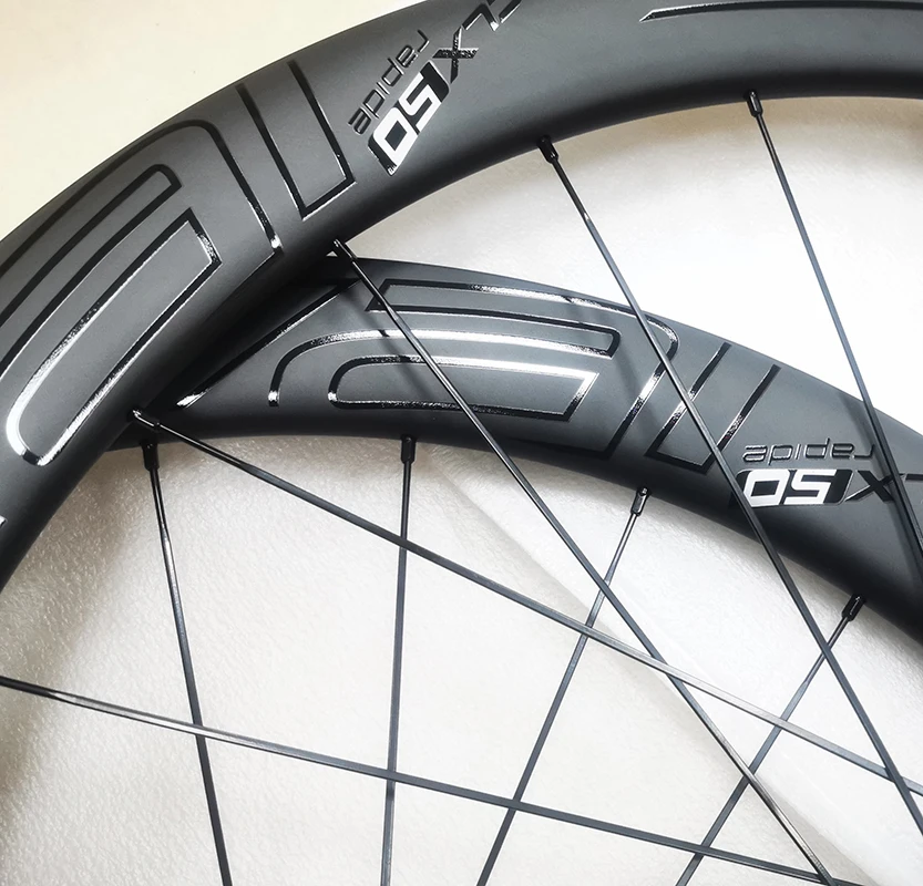 

700C Width 28/36mm Tubeless Gravel Disc Bike Wheels Ratchet Ceramic Hub Custom Decal Disc Braking Surface Center Lock Wheelset