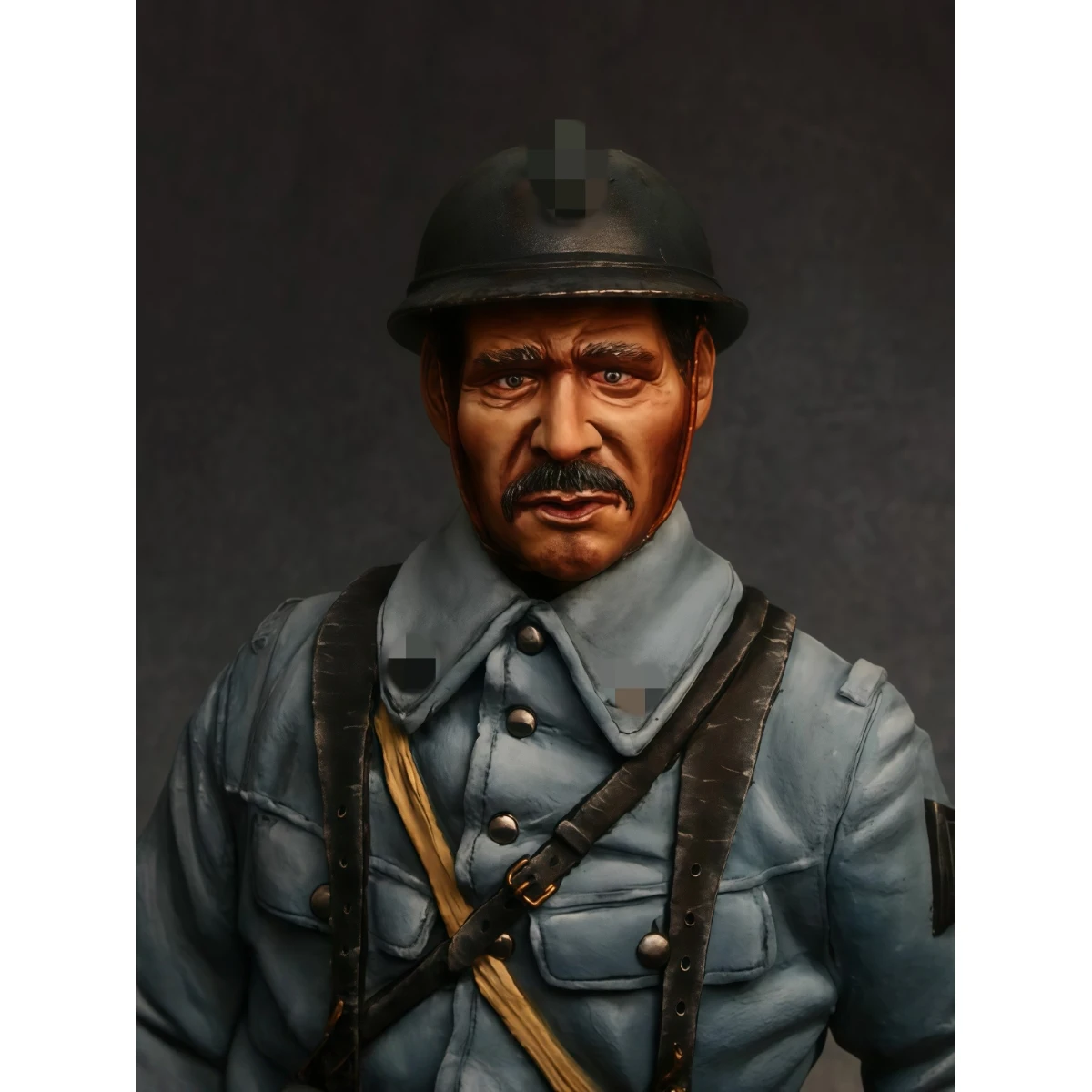 

1/10 Resin Unpainted Model Kit, Military Theme, Bust French Sergeant Unassembled and Unpainted GK