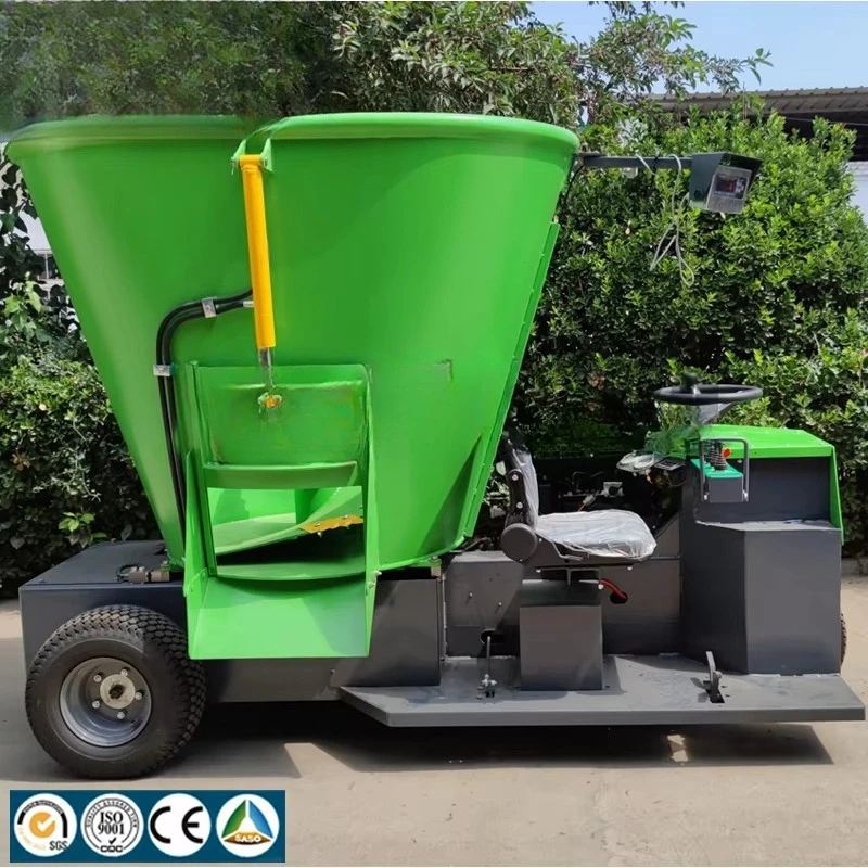 Self-propelled Hydraulic Drive Cattle Feed TMR Mixer