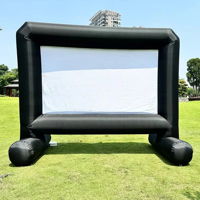 Movie Screen Large Projection Screen Outdoor Foldable Portable Inflatable Advertising Screen