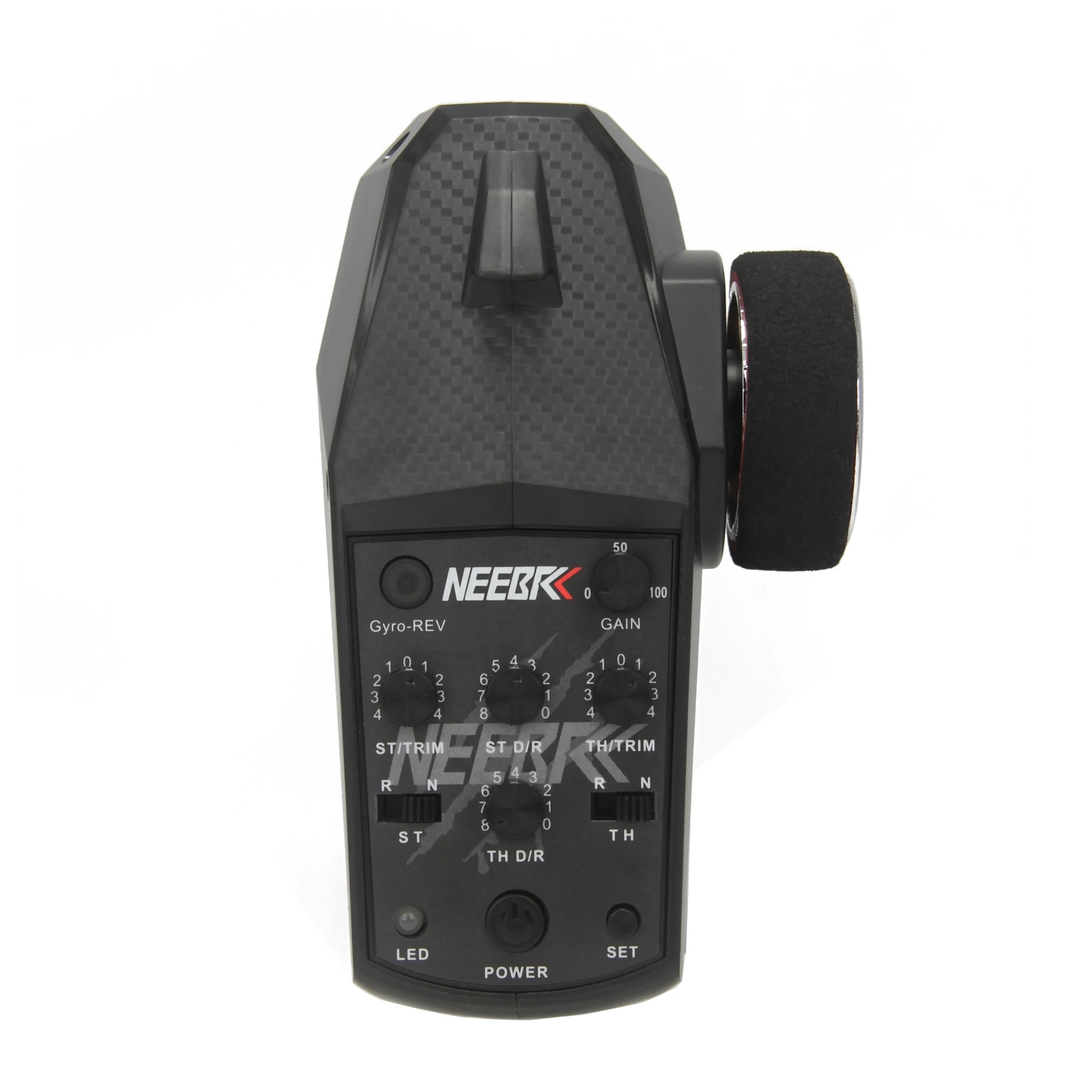 NEEBRC 4CH Transmitter 2.4G Radio System Remote Controller Light Control Metal / Gyro Receiver for RC Car Boat Tank Model Part