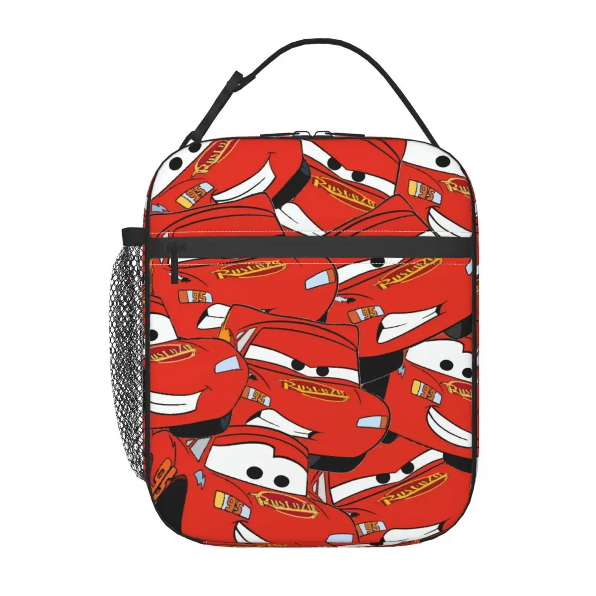 

Custom Lightnings Anime McQueens Lunch Bag Men Women Thermal Cooler Insulated Lunch Box for School
