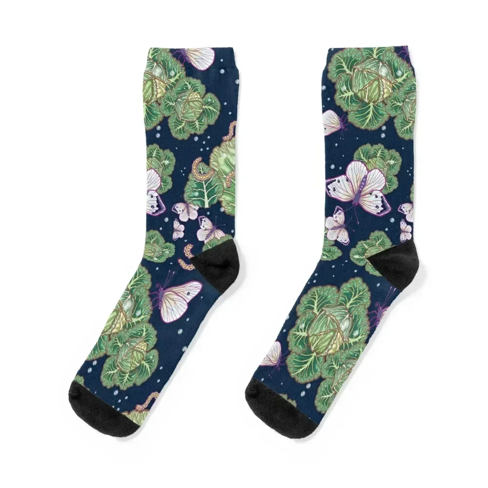 

mischief in the garden Socks retro snow cute cool Socks For Girls Men's