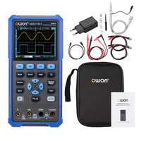 OWON HDS2102S 3 in 1 Digital Oscilloscope 100MHz Bandwidth 500MSa/s 2CH+1CH Signal Generator Multifunction Oscilloscope Handheld