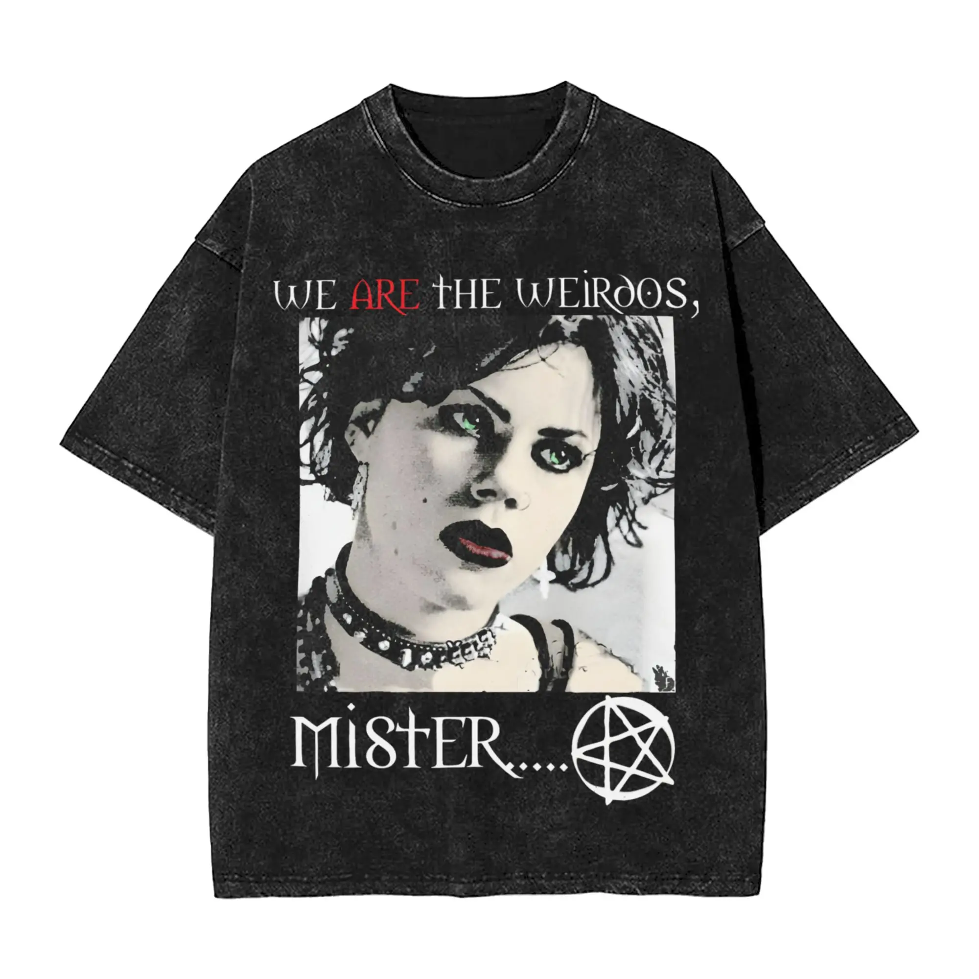 Harajuku Washed Shirt The Craft Movie Merch Vintage T Shirt Harajuku  Streetwear Short Sleeve Graphic Printed Tees