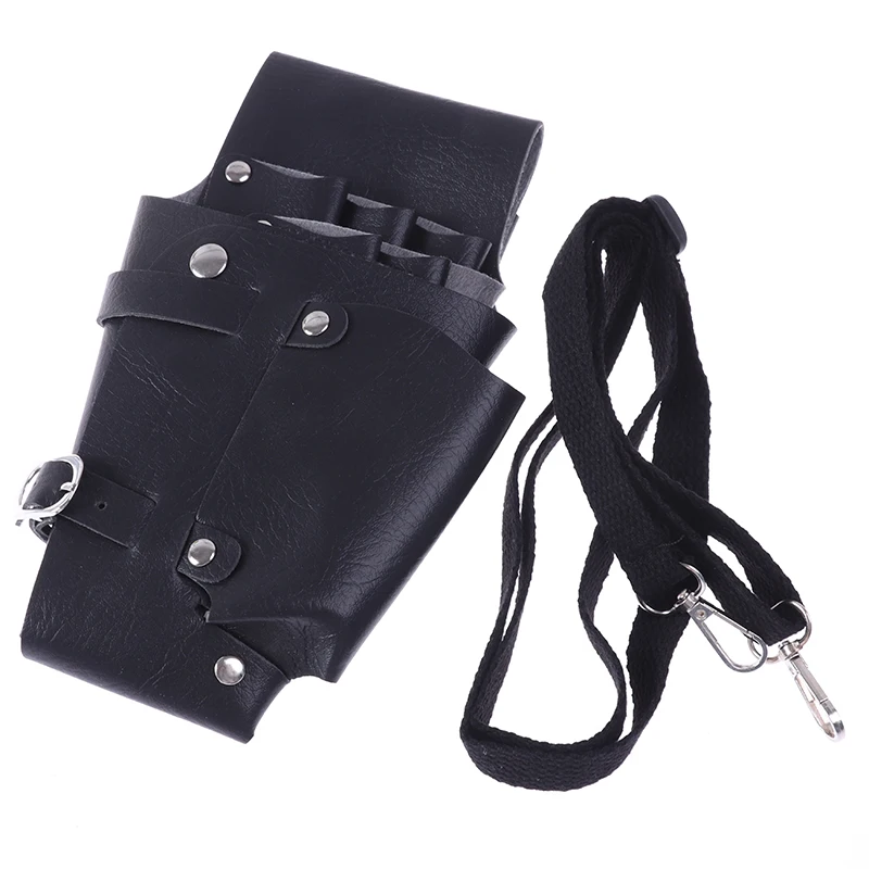 

1pc Hairdressing Case Tools Scissor Bag Barber Holster Pouch Holder Rivet Purse