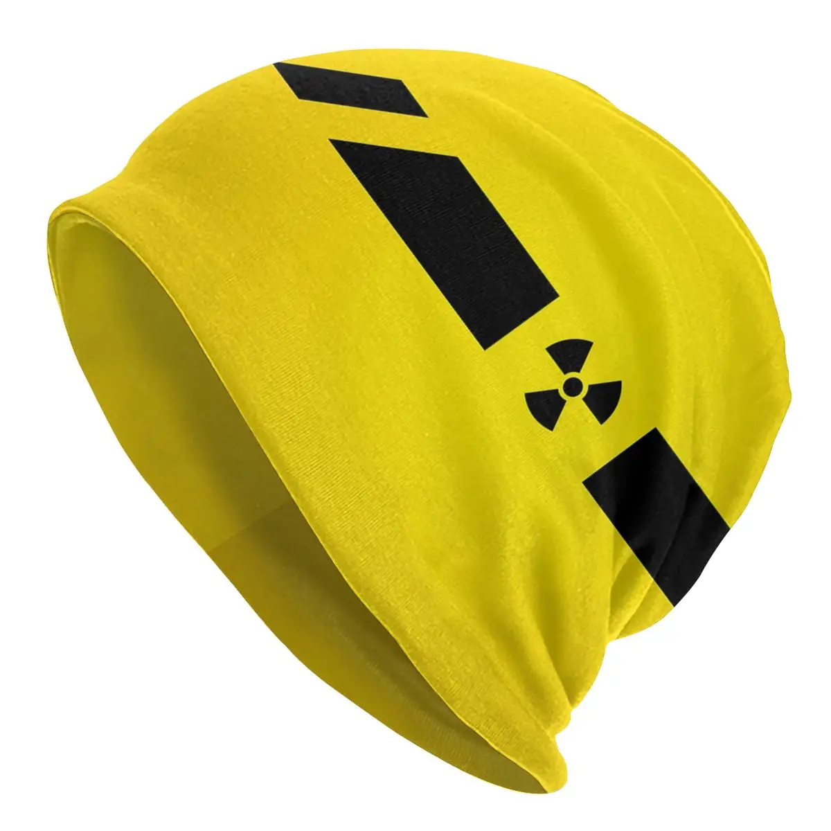 Dange Warning Bonnet Homme Outdoor Thin Skullies Beanies Atomic Radioactive Caps For Men Women Novelty Hats