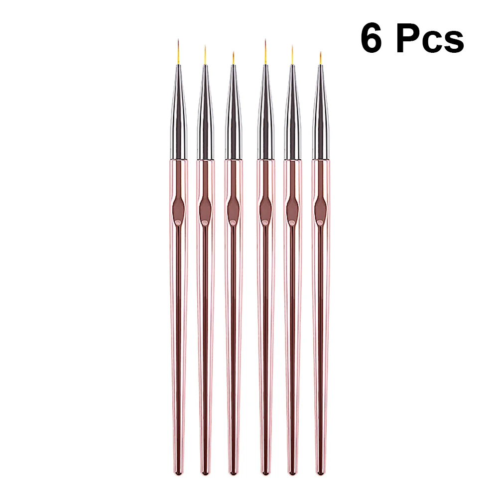 Ручки-лайнеры, кисти с тонким кончиком для дизайна маникюра