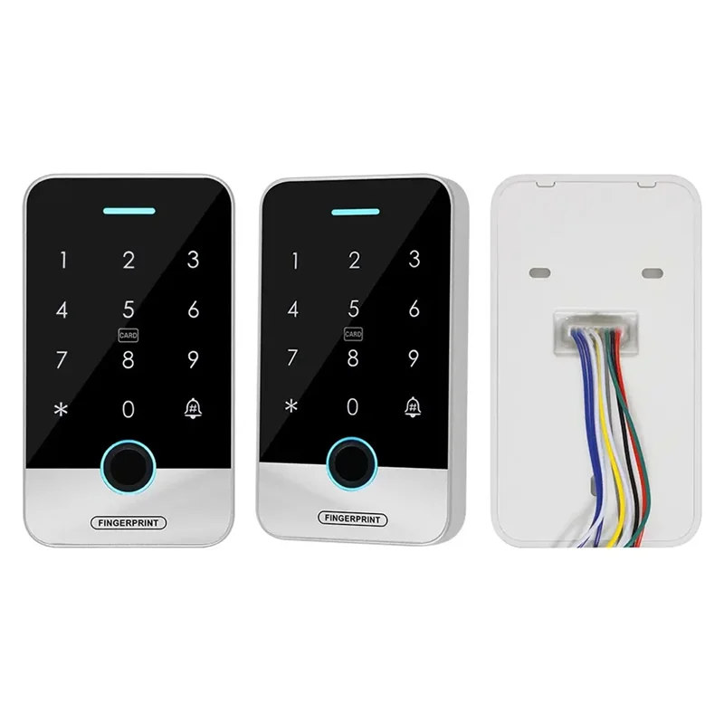 HFES APP スマート指紋キーパッド RFID アクセス制御キーパッドタッチ IP65 防水 13.56Mhz ドアオープナー (S300X)