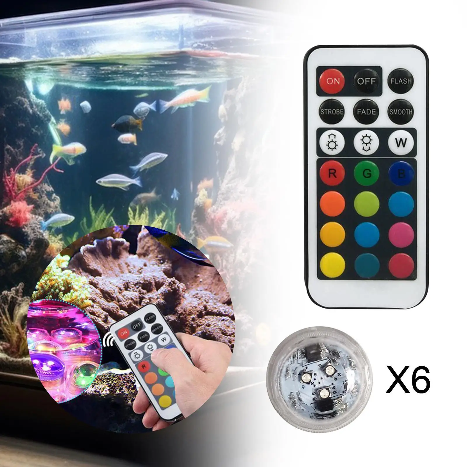 LED Submersible Lights LED Underwater Lights for Halloween Schools