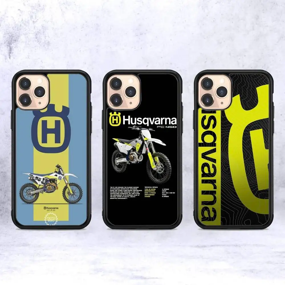 H-Husqvarnas Logo For Iphone 17 Air 16 15 14 13 12 11 Pro Max TPU+PC Plus Shockproof Back Phone Cover view 3