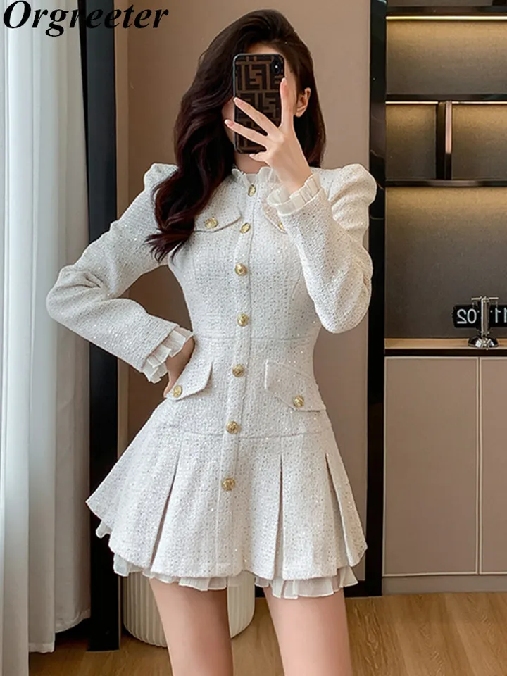 スカート Lumignon Tweed pocket fur dress modern-tweed-styles.jpg
