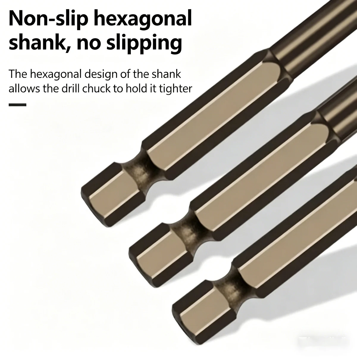 3-12mm Hexagonal Handle Cross Glass Drill Bit for Ceramic Tile Drilling Baking Yellow Spiral Ceramic Wall Drill Overlord Diamond