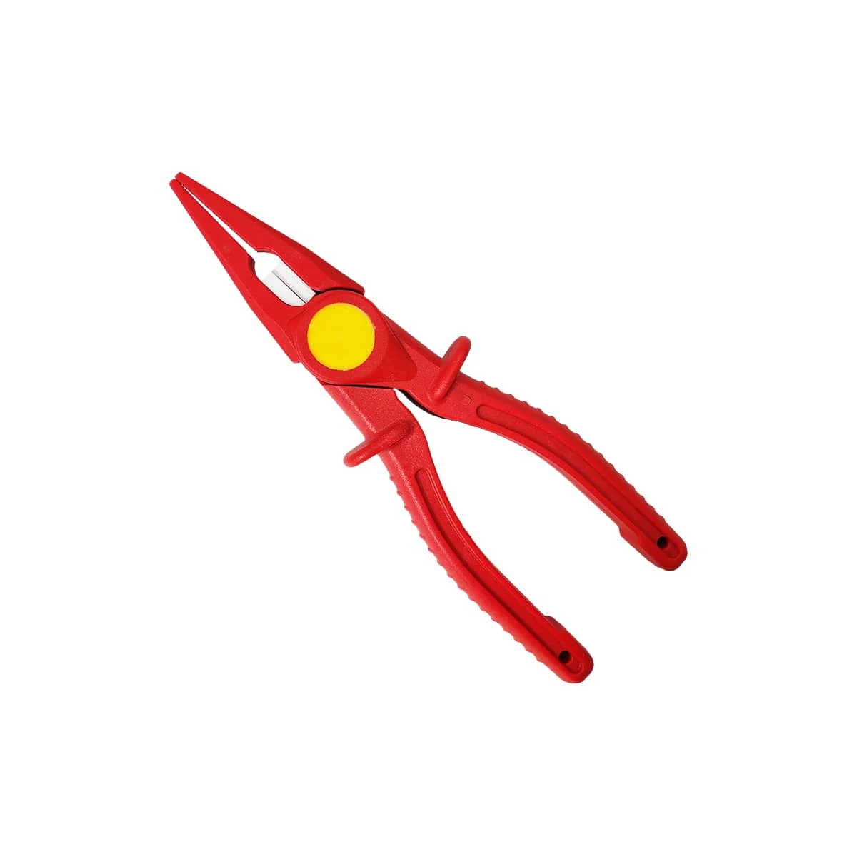 SFREYA S619B Plastic ceramic blade flat-nose plier VDE 1000V high insulation resistance, non-slip handle for Electrician