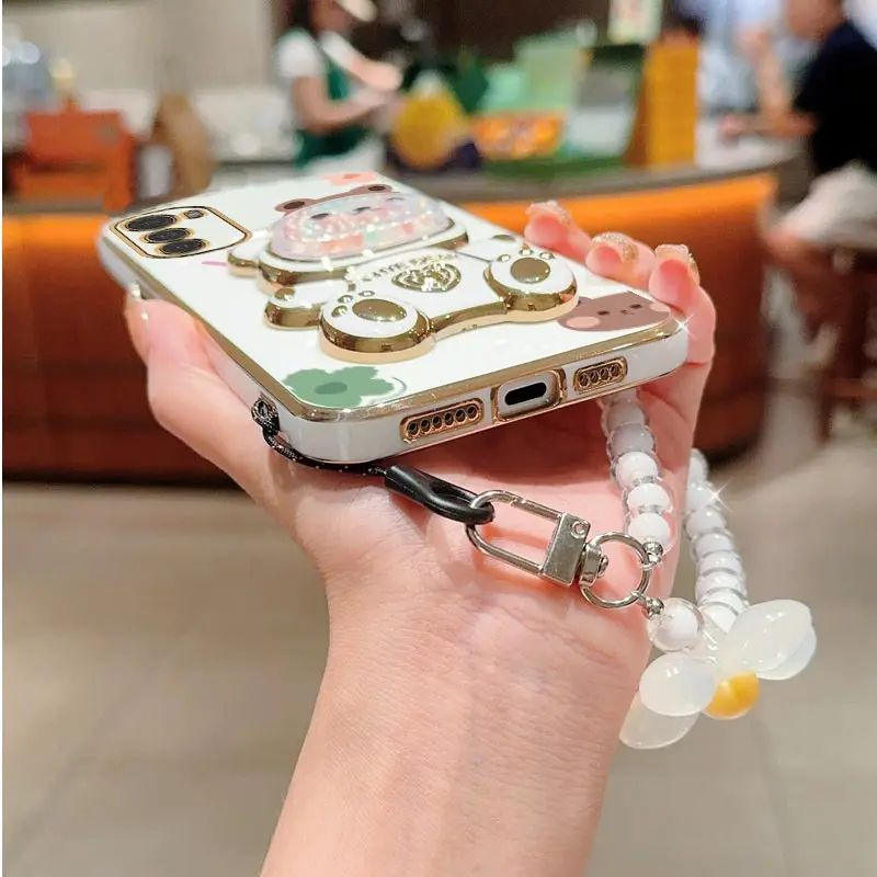 حافظة حامل هاتف لموتورولا موتو ، E 7 E 13 e 20 e 22 ، حزام زهور ، غطاء حامل ، دب ، E6S ، E7 Plus ، Power ، E13 ، E20 ، E32