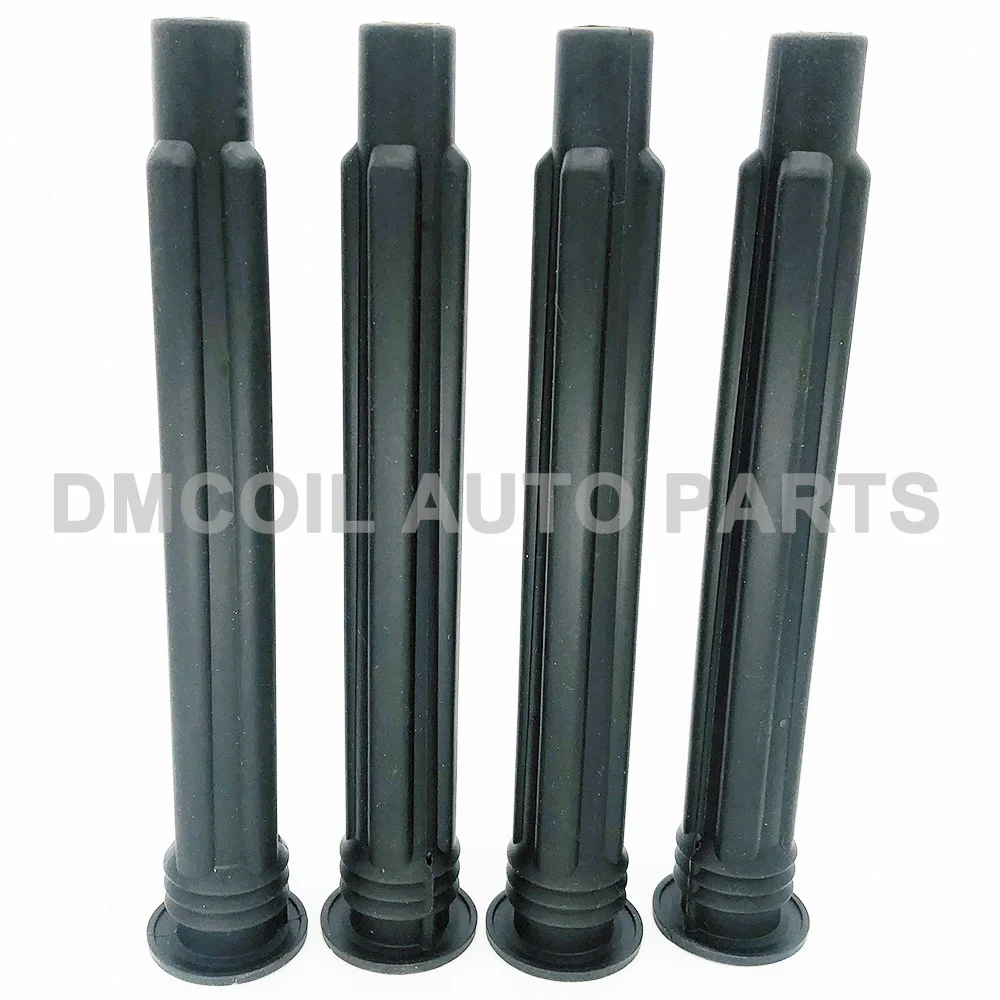 4 PCS IGNITION COIL RUBBER BOOTS WITH SPRING FOR CHRYSLER DODGE JEEP CHEROKEE COMPASS RENEGADE 1.3T 2.4  2012- 68080580AB UF751