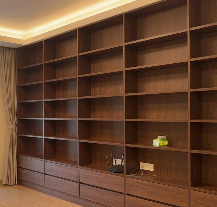 Modern Style Economical  Panel Bookshelf for Living Room and Bedroom Simple Storage Shelf and Bookcase Home Furniturepromote sal