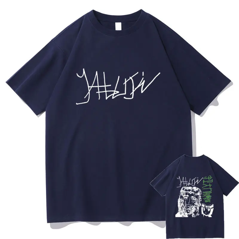 Yabujin-Camiseta estampada para hombre y mujer, camisa de manga corta 100% de algodón, Estilo Vintage, Hip Hop