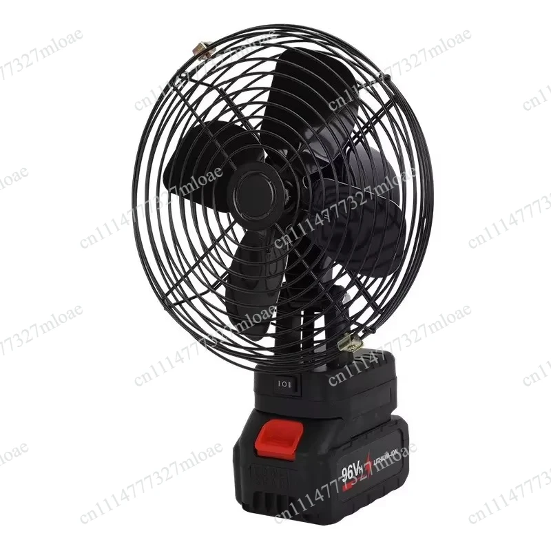 High quality DIY industrial brushless motor 21V wireless lithium battery fan outdoor camping booth fan charging